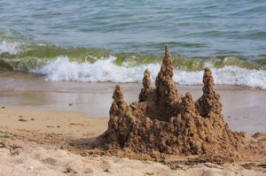 ...и башня из песка.