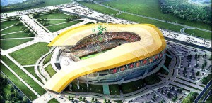 Проект стадиона в Ростове отличает оригинальность.