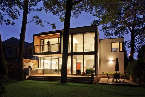 Дома из модулей могут воплощать любую архитектурную идею.