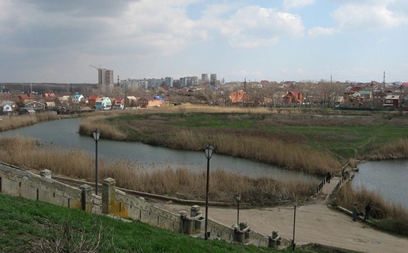 Река Темерник в Ростове-на-Дону.