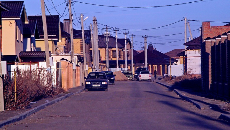 Дома и улицы в Приозерье
