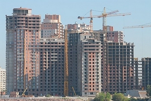 Строительство в Ростове.